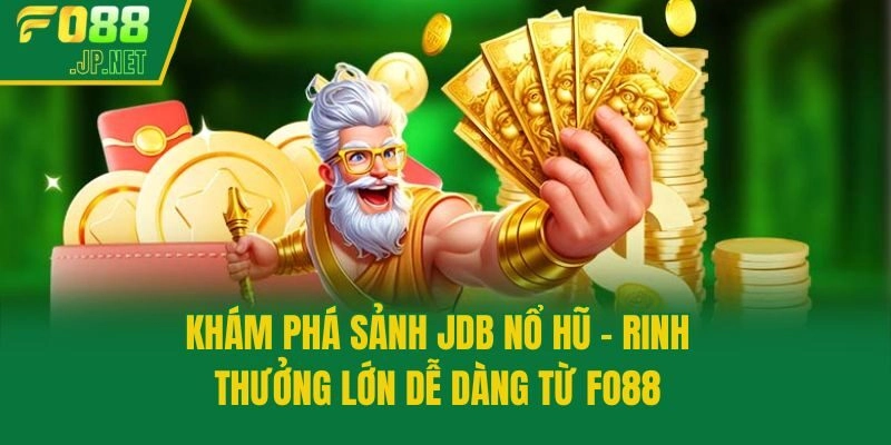 Khám Phá Sảnh JDB Nổ Hũ – Rinh Thưởng Lớn Dễ Dàng Từ Fo88